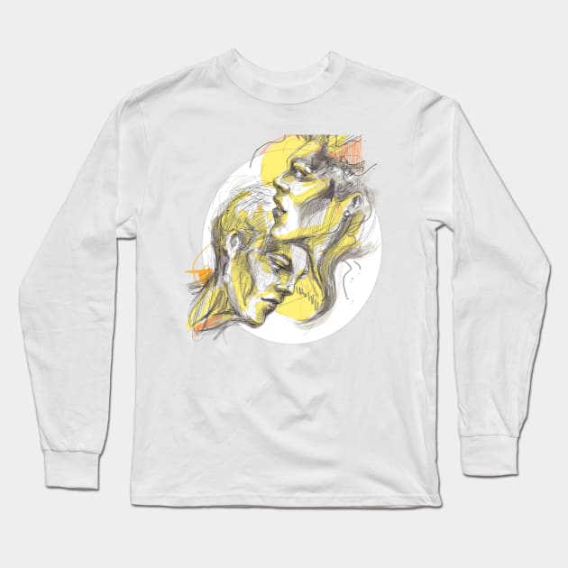 Confrontation Long Sleeve T-Shirt by Sarleoma